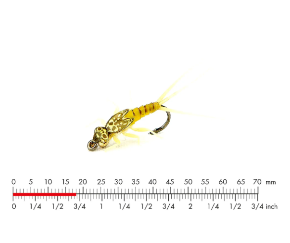 J:son Realistic Mayfly Nymph Legs - N4 - 12 Pc. - Black - Foto 9