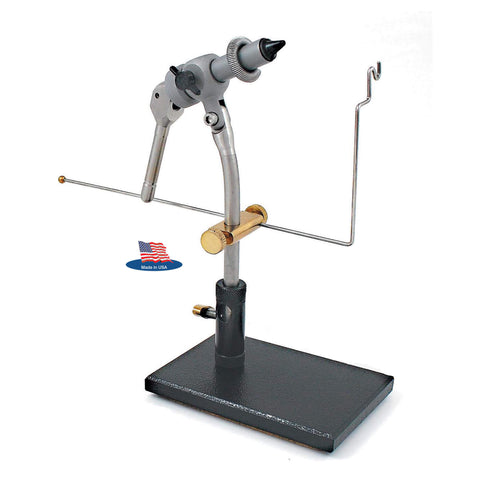 Wolff Indiana Anvil Fly Tying Vice Rotary Vice with Pecdastal Base