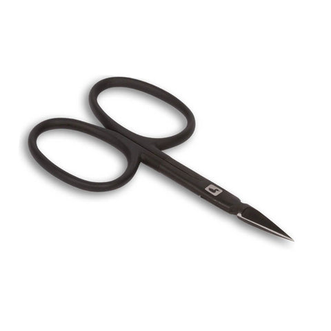 Needlework Razor LOON ERGO ARROW POINT SCISSORS - BLACK – The Fly-Tying Den