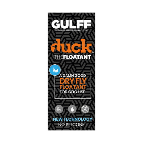 GULFF, THE FLY-TYING DEN, FLOATANT, DUCK, CDC, GULFF DUCK CDC FLOAT, FLY-TYING, FLIES, ACCESSORIES, DRY FLY, DRY FLY FLOATANT