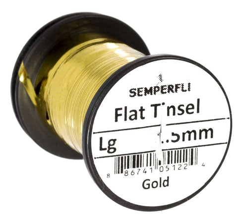 Semperfli Flat Tinsel Gold