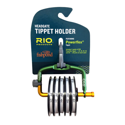 RIO HEADGATE TIPPET HOLDER + 5x POWERFLEX TIPPET
