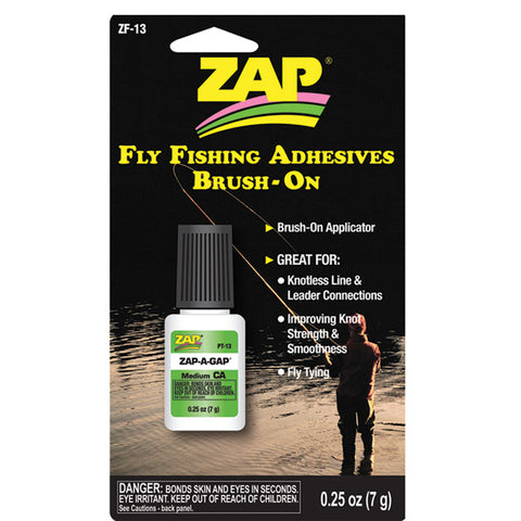 GLUE, ADHESIVE,  ACCESSORIES,  THE FLY-TYING DEN,  FLY FISHING,  FISHING,  ZAP A GAP GLUE,  ZAP A GAP